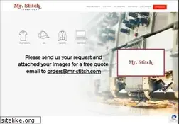 Sites similar to mr-stitch.com