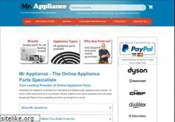 Sites similar to mrappliance.com.au
