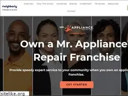 Sites similar to mrappliancefranchise.com