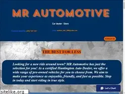 Sites similar to mrautomotivesales.com