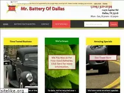 Sites similar to mrbatteryofdallas.com