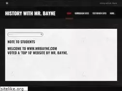Sites similar to mrbayne.com