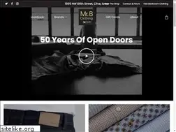Sites similar to mrbclothing.com