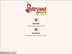Sites similar to mrbiryani.com.au