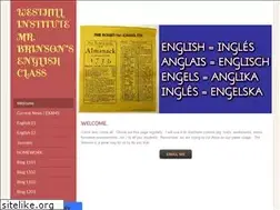 Sites similar to mrbrinsonenglish.weebly.com
