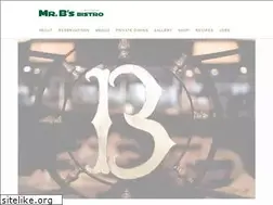 Sites similar to mrbsbistro.com