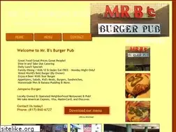 Sites similar to mrbsburgerpub.com