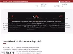 Sites similar to mrbslocksandkeys.com