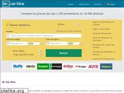 Sites similar to mrcarhire.es