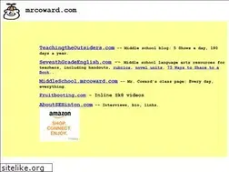 Sites similar to mrcoward.com