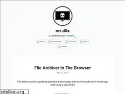 Sites similar to mrd0x.com