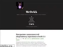 Sites similar to mrdekk.ru