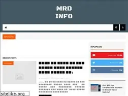 Sites similar to mrdinfo.com
