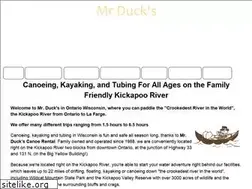 Sites similar to mrduckscanoerental.com