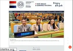 Sites similar to mre.gov.py