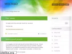 Sites similar to mrembo.wordpress.com