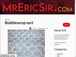 Sites similar to mrericsir.com
