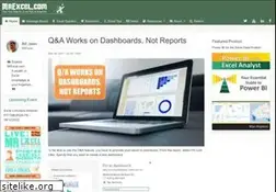 Sites similar to mrexcel.com