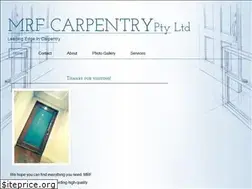 Sites similar to mrfcarpentry.com