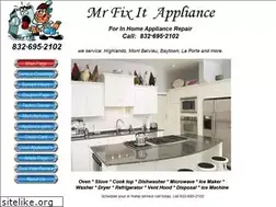 Sites similar to mrfixitappliance.com
