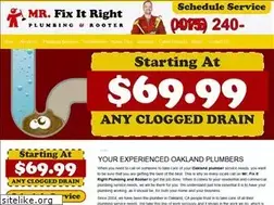 Sites similar to mrfixitrightplumbing.com