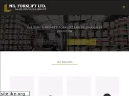 Sites similar to mrforkliftcalgary.com