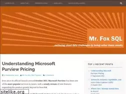 Sites similar to mrfoxsql.wordpress.com