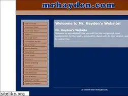 Sites similar to mrhayden.com