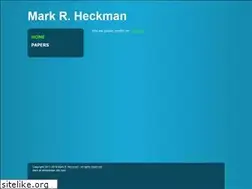 Sites similar to mrheckman.com