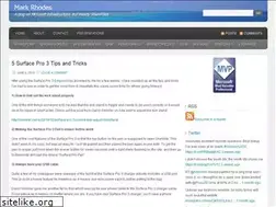 Sites similar to mrhodes.net