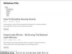 Sites similar to mrholmesfilm.co.uk