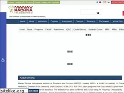 Sites similar to mriu.edu.in