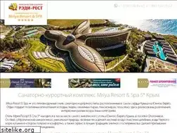 Sites similar to mriya-resort.ru