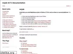 Sites similar to mrjob.readthedocs.io