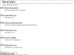Sites similar to mrjoes.github.io