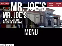 Sites similar to mrjoesbar.com