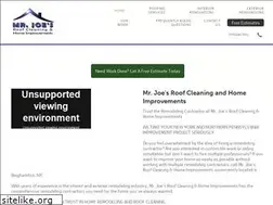 Sites similar to mrjoesroofing.com