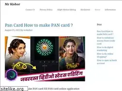 Sites similar to mrkishor.com