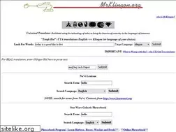 Sites similar to mrklingon.org