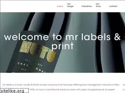 Sites similar to mrlabels.co.nz