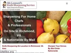Sites similar to mrleonardknifesharpener.com
