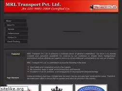 Sites similar to mrltransport.com