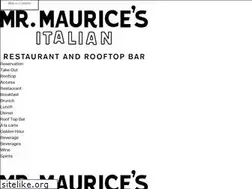 Sites similar to mrmauricesitalian.com