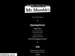 Sites similar to mrmumbles-bar.de