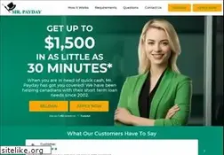 Sites similar to mrpayday.ca