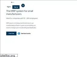 Sites similar to mrpeasy.com