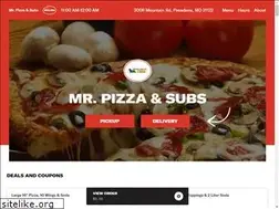 Sites similar to mrpizzasubsmenu.com