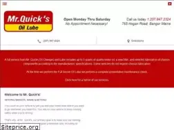Sites similar to mrquicksoillube.com