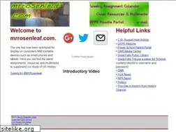 Sites similar to mrrosenleaf.com