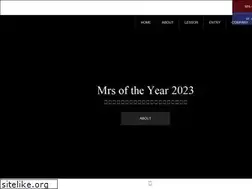 Sites similar to mrs-of-the-year.com